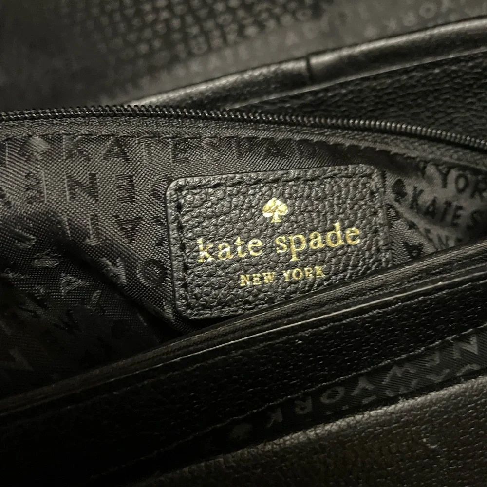 Kate Spade Cream & Black Leather bag - Picture 13 of 14